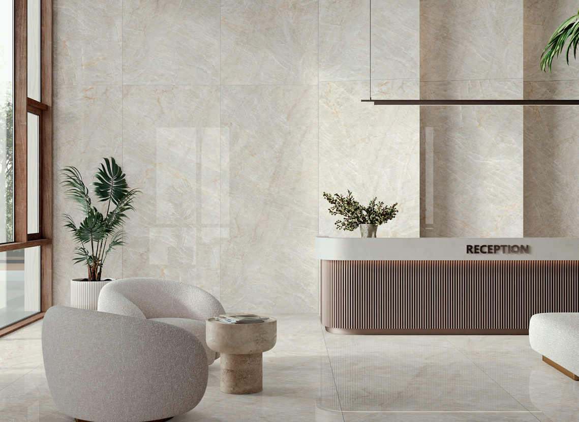 Taj Mahal Cream Polished 59x119cm